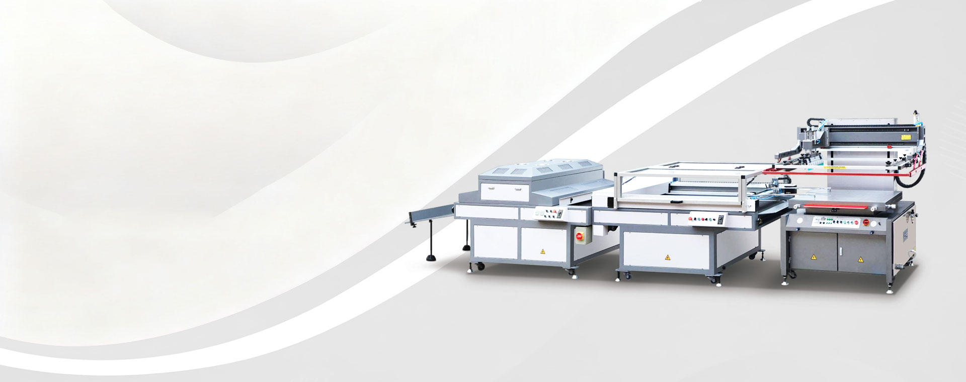 高性能スクリーン印刷機工場